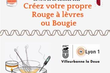 atelier bougie rouge à lèvre