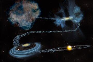 L'eau dans l'Univers