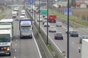 Congestion sur autoroute Congestion sur autoroute