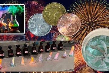 La physico-chimie des couleurs, des feux d'artifice, des matériaux et le tout de façon spectaculaire !