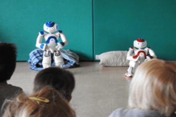 Robots Nao sur la scène