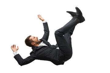 corps en chute