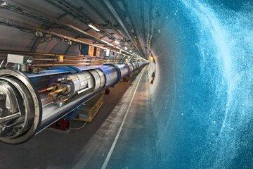 Tunnel du LHC au CERN