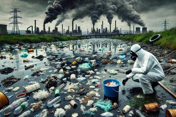 Image des polluants et de l'eau