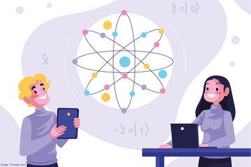 la monde des atomes