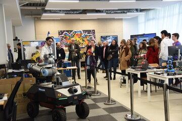 Plateau Robotique à l'Hub&Go : visite et démonstration