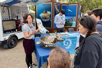 Animation des écoguides sur le village des sciences d'Hyères 2024