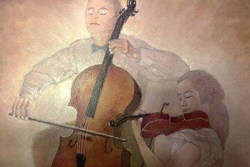 Joueurs de violon.