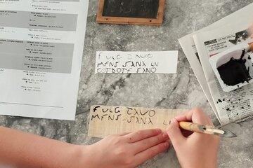 Visuel de présentation de l'animation papyrus et compagnie !