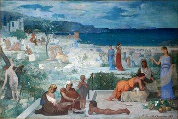 tableau Puvis de Chavannes Marseille grecque