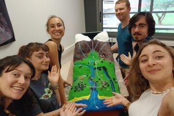 Maquette Nous v'EAU et ses 6 concepteurs