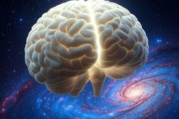 Illustration d'un cerveau de Botlzman