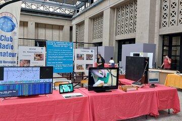 Le stand de l'association havraise de télégraphie sans fil