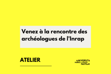 Venez à la rencontre des archéologues de l'Inrap
