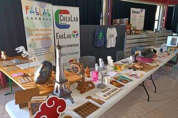 Stand des FabLabs du Tarn