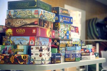 Photo de boites de jeux de société
