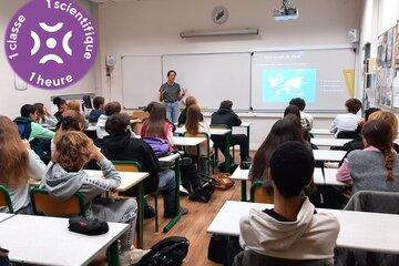 Atelier "1 classe, 1 scientifique, 1 heure" avec Loanne Pichot, doctorante à l'Université Gustave Eiffel