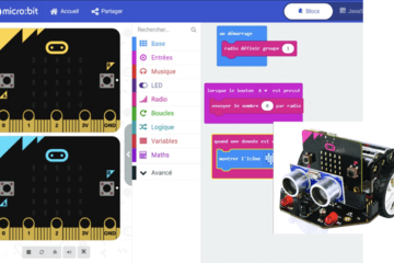 Makecode et robot maqueen
