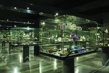 Collection de minéraux