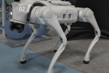 Chien robot quadrupède