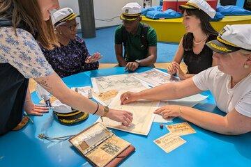 Session d'un atelier capitaine d'un jour à l'Atrium (Rouen)