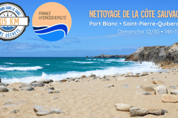 Nettoyage de Plage - Réserve de vagues de Saint-Pierre-Quiberon