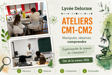 Ateliers CM1-CM2 Lycée Delorme