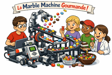 Marble Machine gourmande