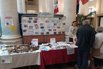 Stand ECO-Lab' avec la fresque du climat quiz