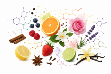 Composés aromatiques de fruits et de fleurs