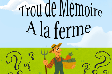 Agriculteur devant son pré
