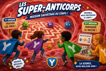 labyrinthe avec des super-héros