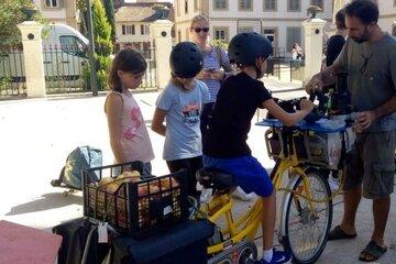 Vélo à énergie mécanique avec extracteur de jus