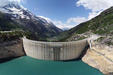 Vue du barrage de Tignes
