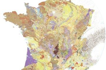Carte des sols dominants en France Hexagonale