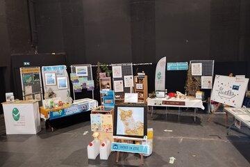 Stand du Parc naturel au village des sciences en 2023