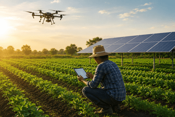 Agriculture durable (création IA)
