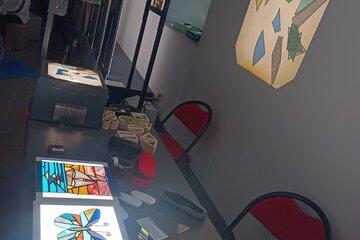 Composez des vitraux façon "pixel art" !