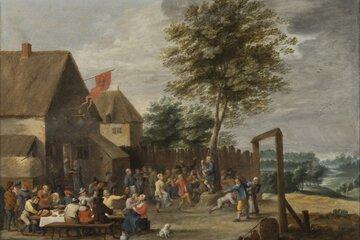 Fête au village , Teniers 