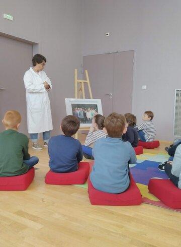 Animation scolaire au laboratoire ANSES de Fougères Animation scolaire au laboratoire ANSES de Fougères