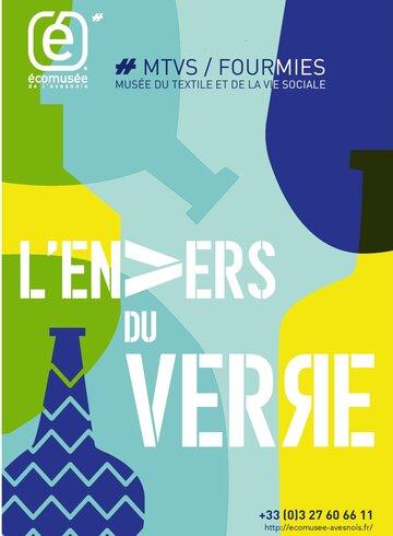 L'Envers du verre affiche de l'exposition EDV