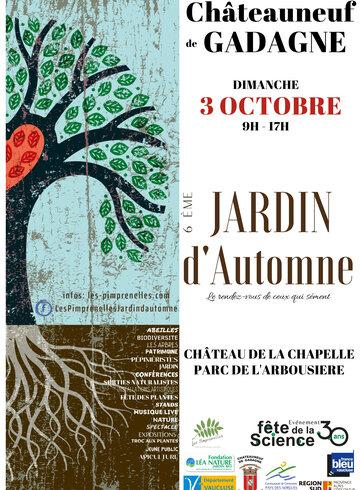 Jardin d'Automne/Fête de la science Affiche provisoire de Jardin d'Automne/Fête de la science