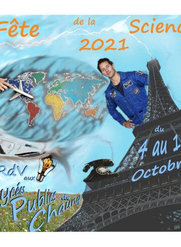 Fête de la Science 2021 - Lycées Publics de Chauny Rendez-vous aux lycées publics de Chauny pour la Fête de la Science 2021!