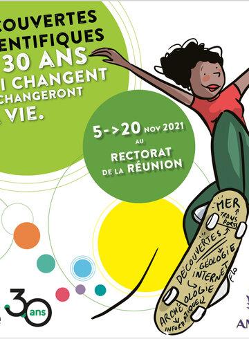 30 découvertes scientifiques en 30 ans qui changent ou changeront ta vie. 30 découvertes scientifiques à découvrir où redécouvrir . Au même moment à La Réunion: pour savoir et retrouver des changements, découvertes, innovations et améliorations.