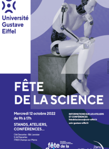 Affiche Fête de la Science UGE 2022