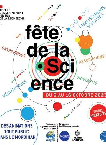 Affiche Fête de la science Morbihan Affiche Fête de la science Morbihan