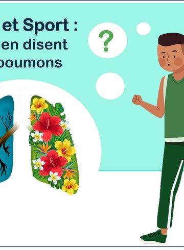 Un jeune sportif s'interroge sur la santé de ses poumons