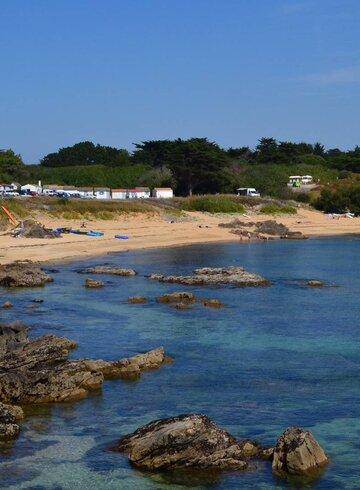 La plage des Sabias, Ile d'Yeu