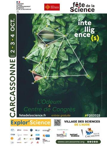 Affiche fête de la science Aude Carcassonne