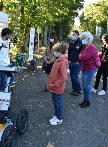 Un des ateliers de la fête de la science 2021 au BRGM